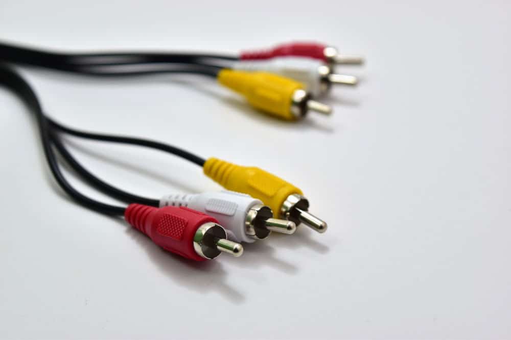 RCA Composite Cable Connection