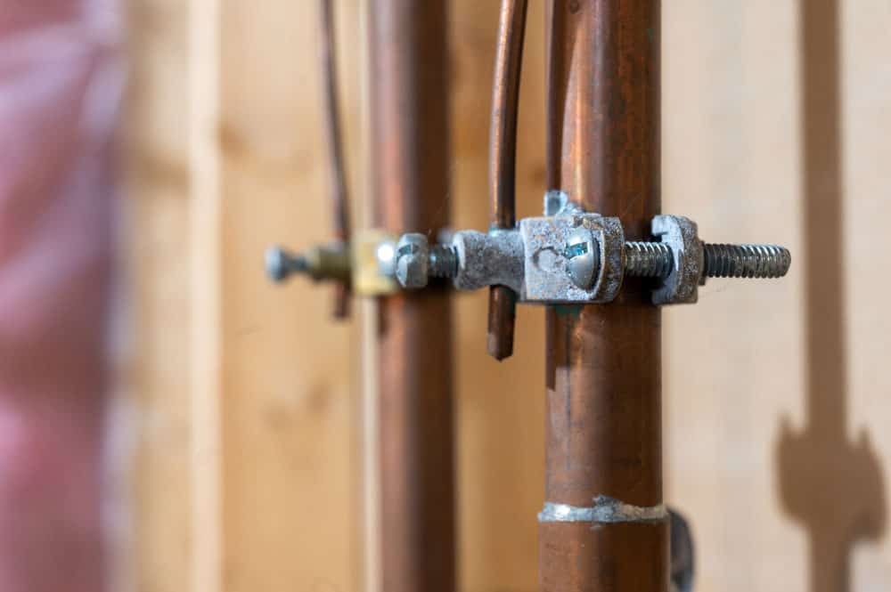 Ground Block--Locate Your House Service Ground Wire
