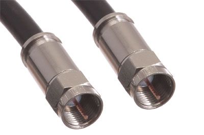 Outdoor Rated RG11 F-Type Coax Cable - 150 FT