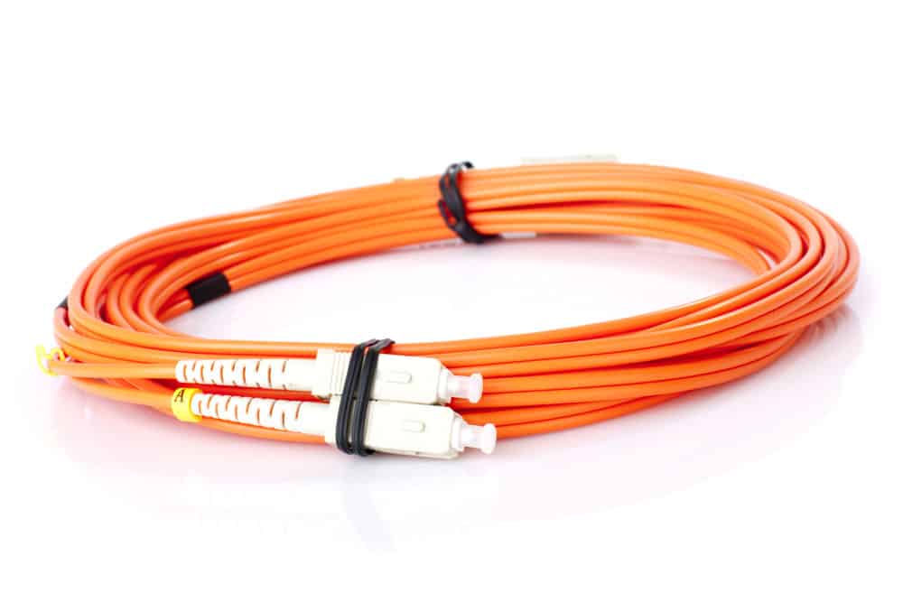 Looping optic fiber cables incorrectly can lead to fiber damage and signal loss