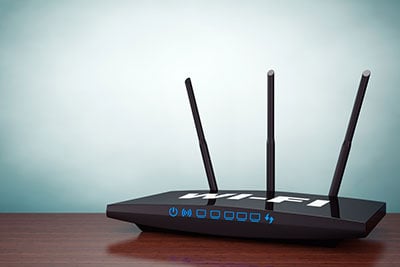 A simple Router with three antennas