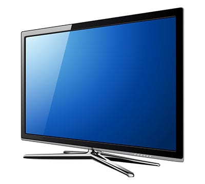 A TV screen