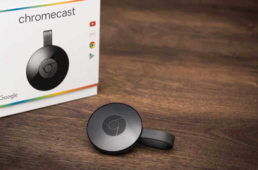 Chromecast streaming device by Google