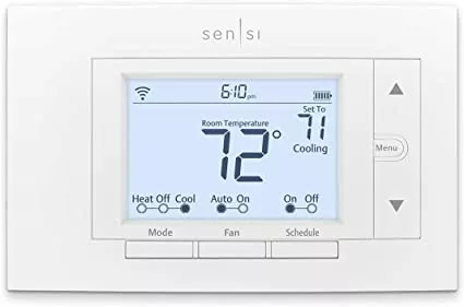 2. Emerson Sensi Wi-Fi Smart Thermostat