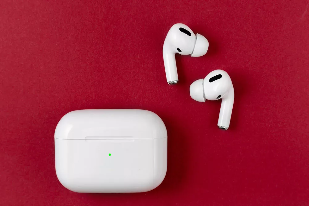 Image showing wireless AirPods. 