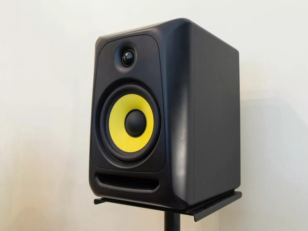 A studio monitor