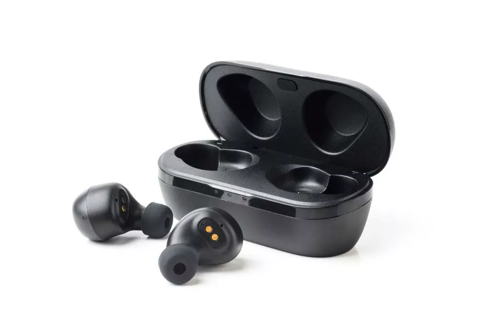 Example of wireless earbuds.