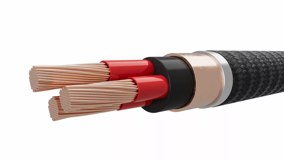 Stranded copper wire cable