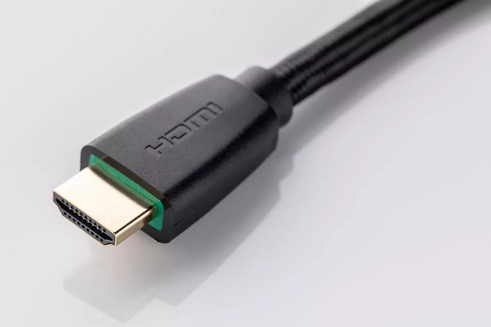 HDMI cable with male connector