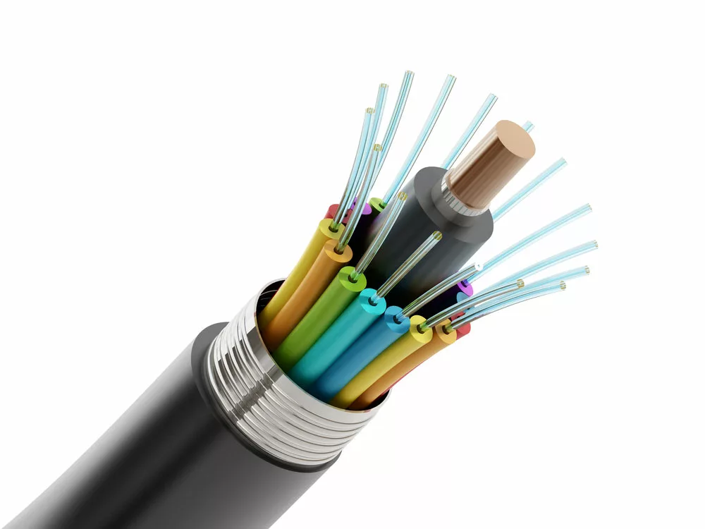 Fiber optic cable internal wires