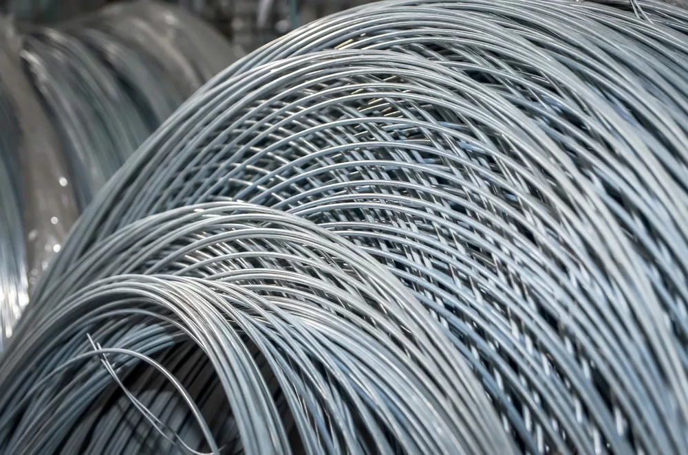 Galvanized steel wires