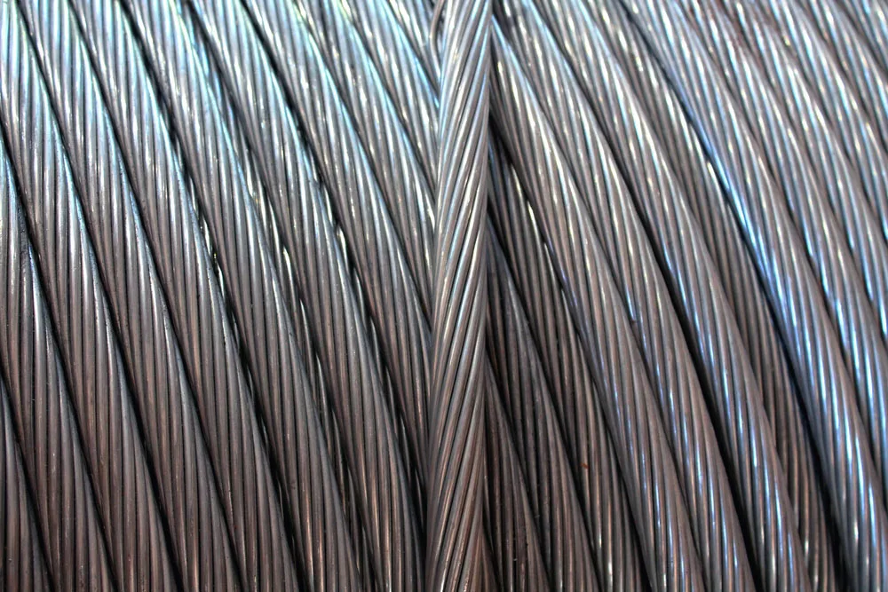 Aluminum electric wire coil