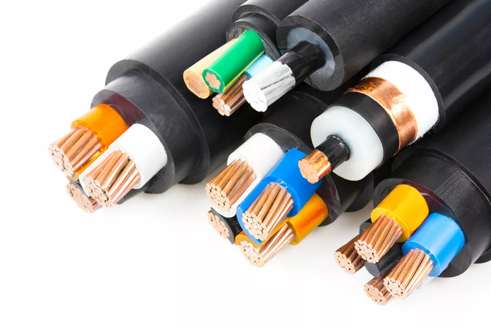 
Residential Electrical Wire:  Copper wire cables.