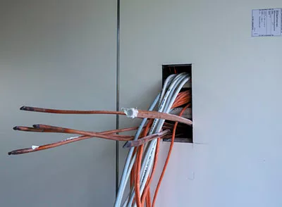 Ethernet Cable Running Through Wall