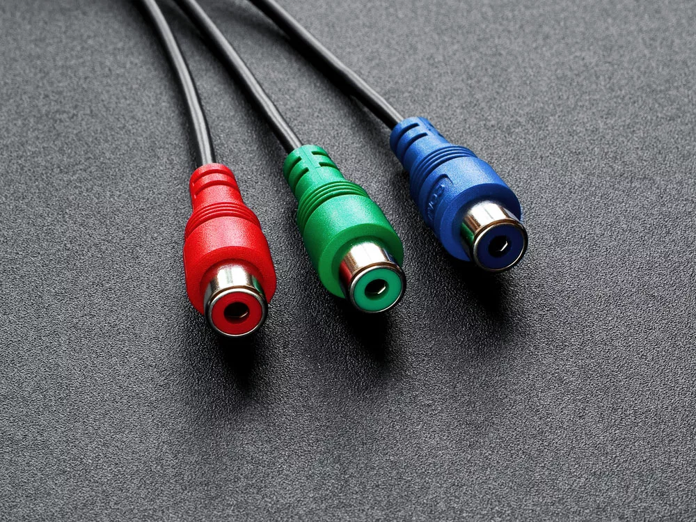 A simple RGB component cable