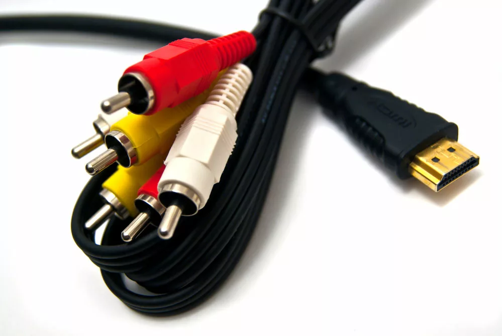 HDMI and Component cables