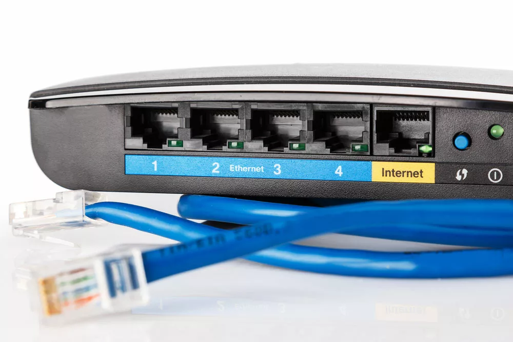 The shape of ethernet ports