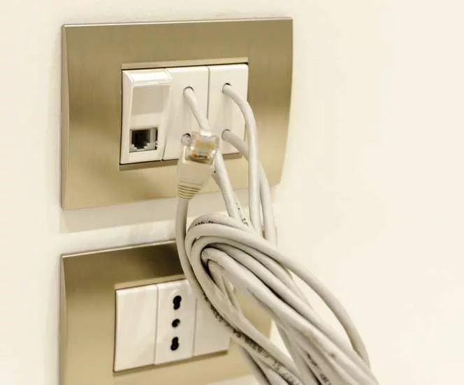 Ethernet Wall Socket