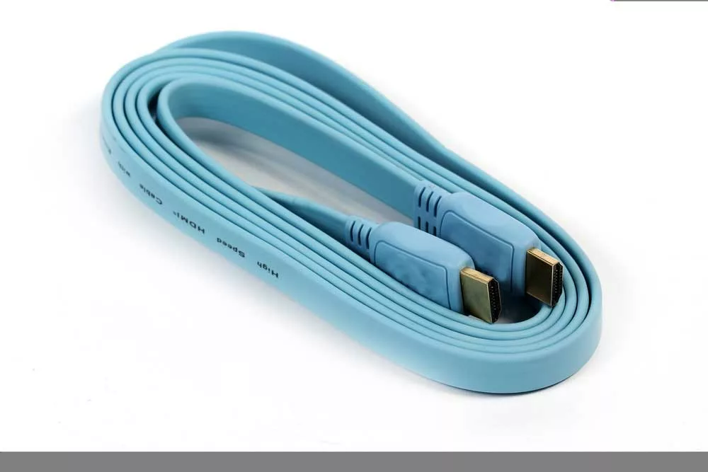 A flat HDMI cable