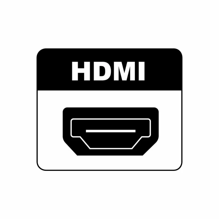 An HDMI port