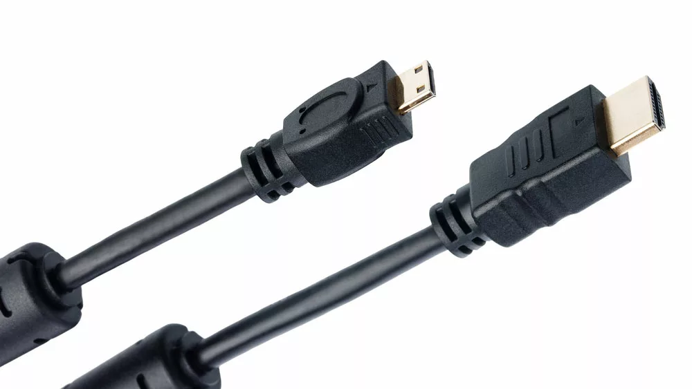 A Standard HDMI-to-Mini HDMI cable