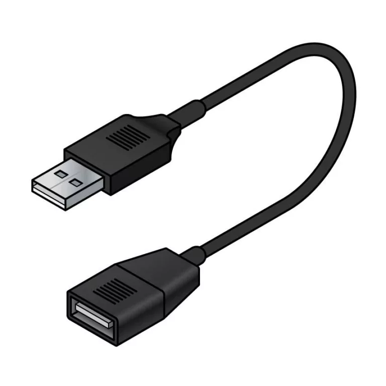 A USB extension cable